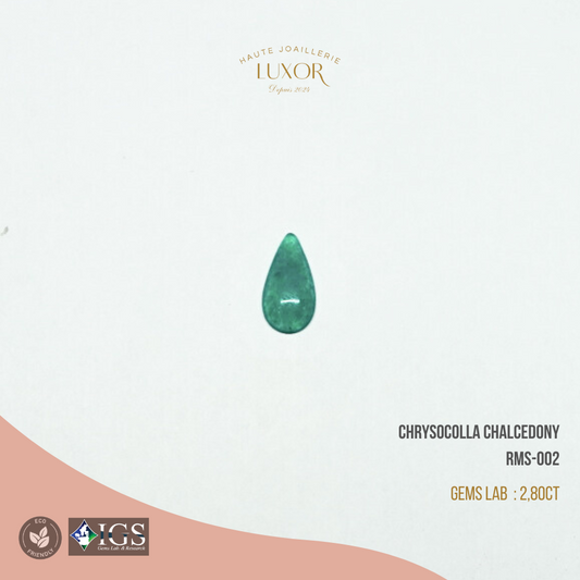 Chrysocolla Chalcedony RMS-002 - LUXOR