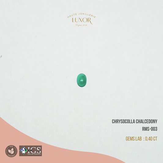 Chrysocolla Chalcedony RMS-003 - LUXOR
