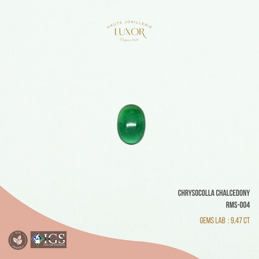 Chrysocolla Chalcedony RMS-004 - LUXOR