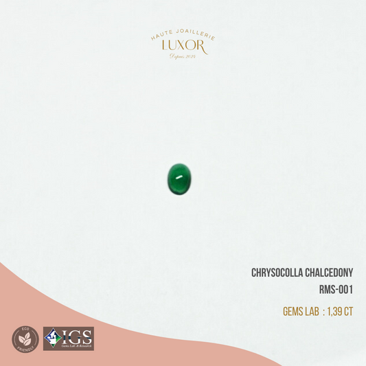 Chrysocolla Chalcedony RMS-001 - LUXOR